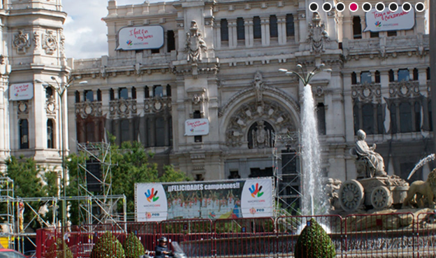 Ayuntamiento de Madrid — Bienvenida Campeones